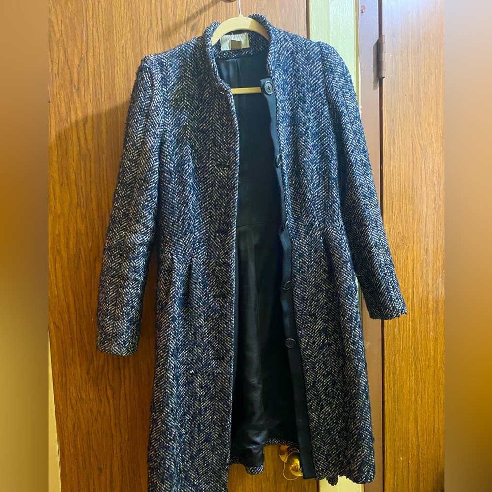 H&M Women’s tweed peacoat, jacket, 6